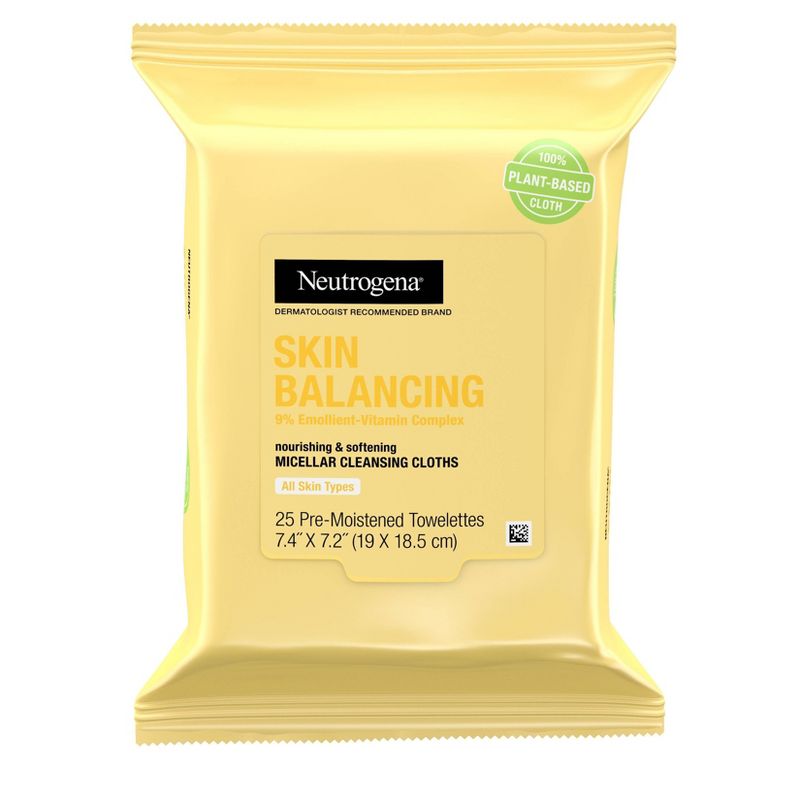 Neutrogena Skin Balancing Cleansing Towelettes - 25ct