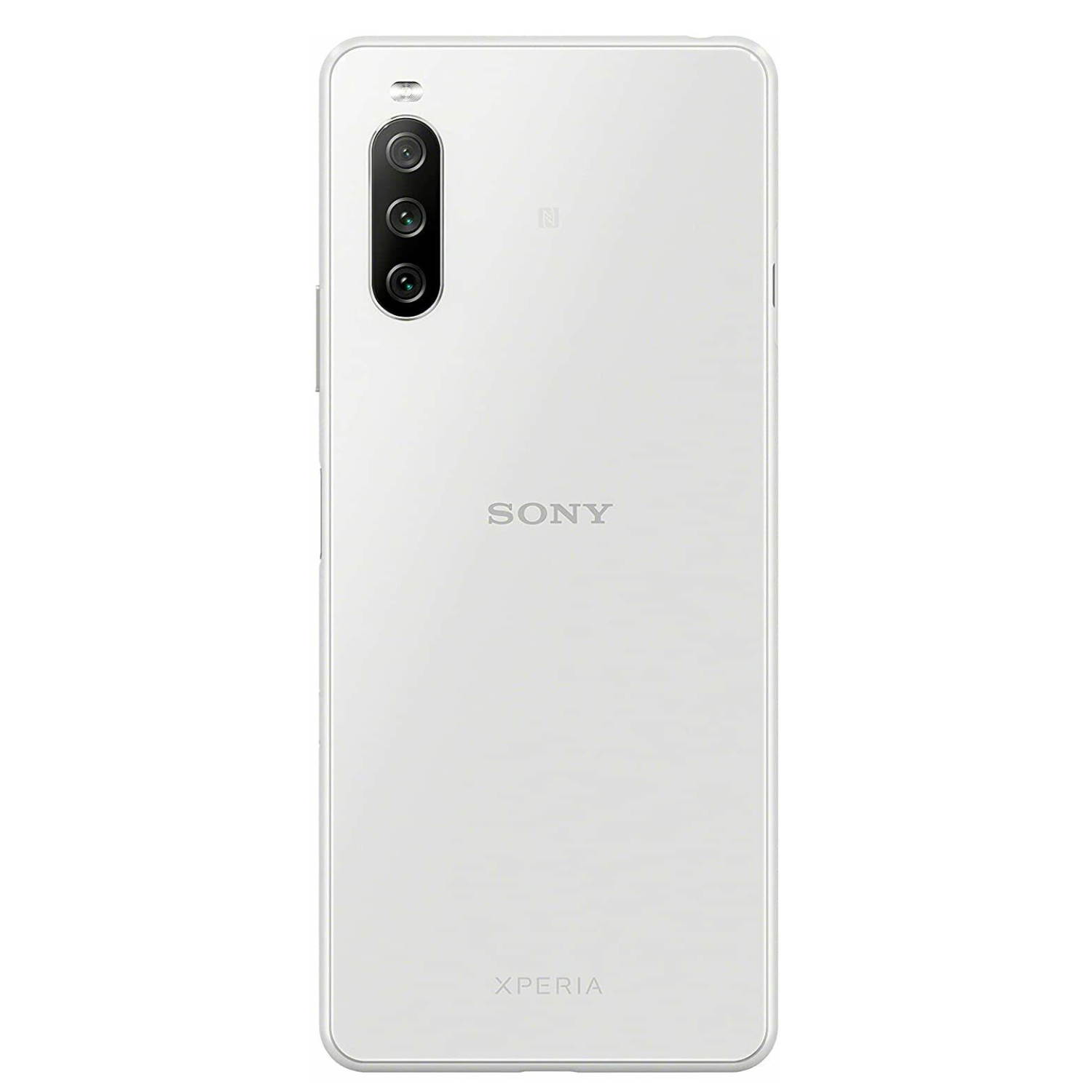 Sony Xperia 10 III 5G XQ-BT52 Dual SIM 128GB Factory Unlocked 6 in OLED Display 6GB RAM Triple Camera Smartphone - White - International Version
