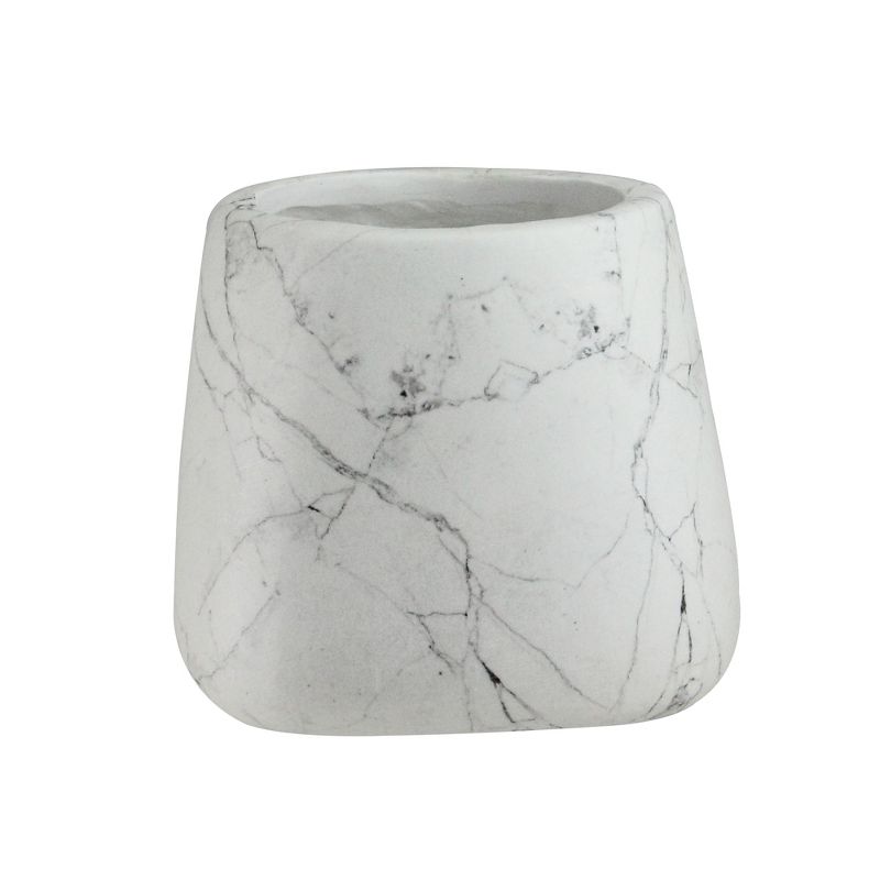 Set of 2 Planters with Stand Gold - CosmoLiving by Cosmopolitan