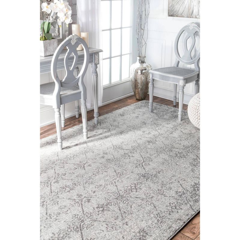 5'x7' Rectangle Braided Solid Jute Area Rug Brown - Okuna Outpost