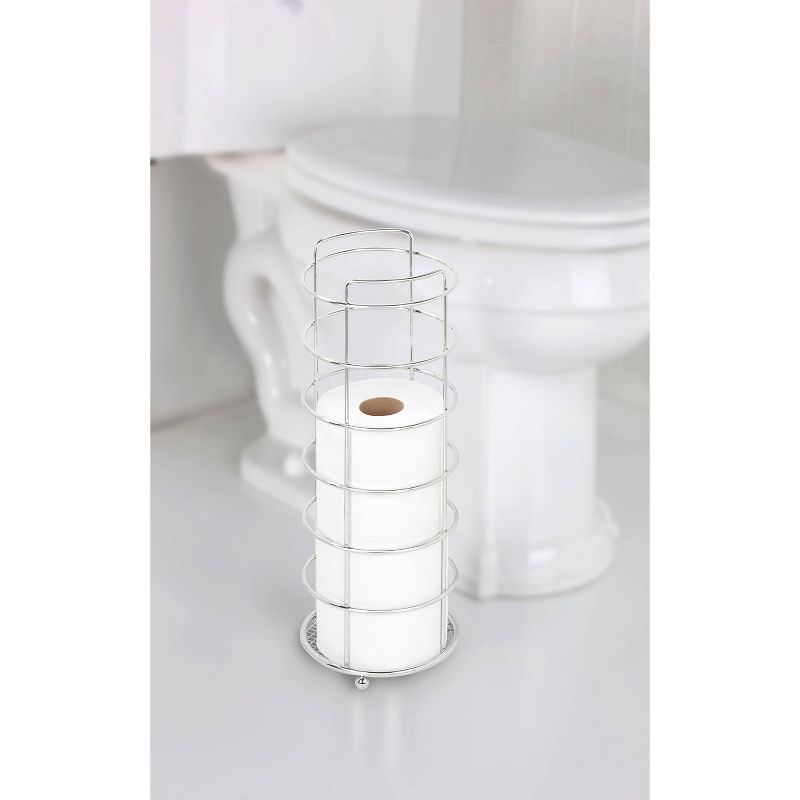 Toilet Paper Holder Chrome - Bath Bliss