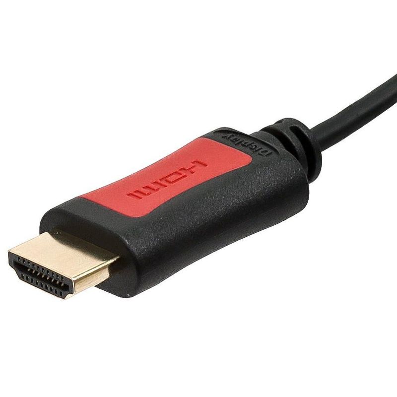 Monoprice Select Active Series High Speed HDMI Cable, 4K @ 24Hz, 10.2Gbps, 28AWG, 15ft, Black