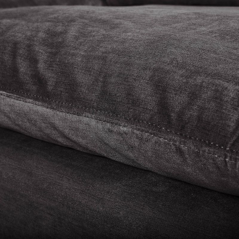 Symphony Sectional Modular Storage Sofa Charcoal - Finch