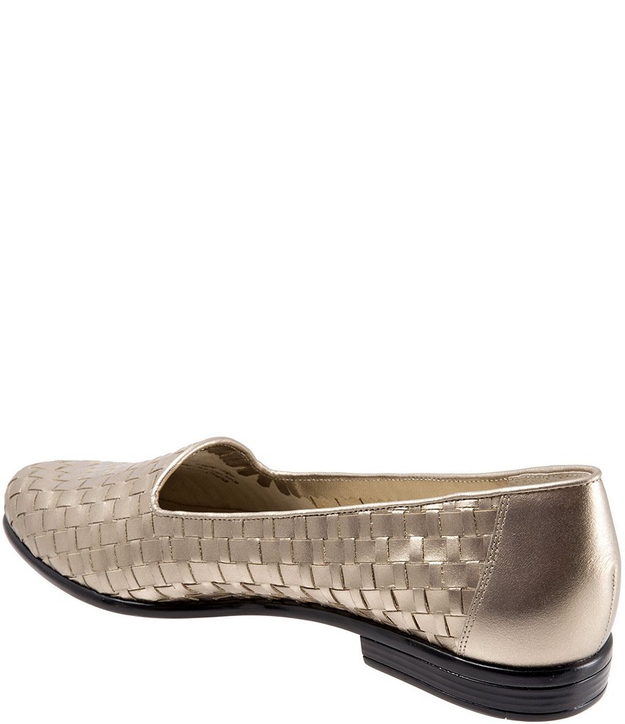 Trotters Liz Woven Leather Loafers