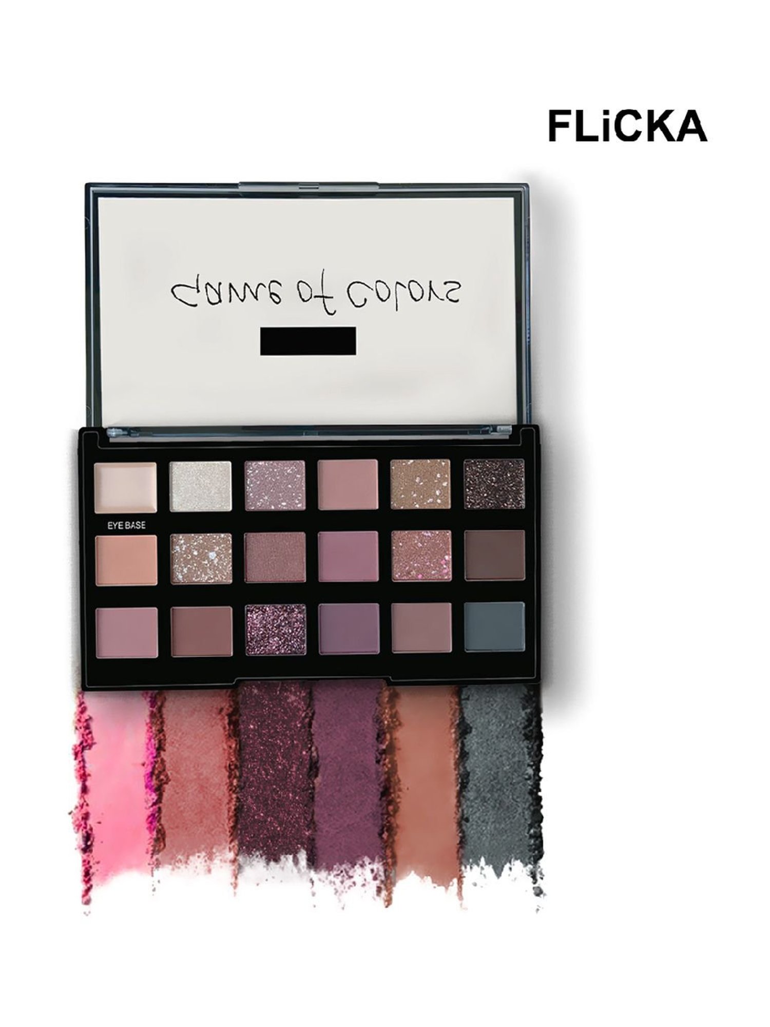 BH Cosmetics 7 Color Shadow Palette Citrine for November - 9 gm