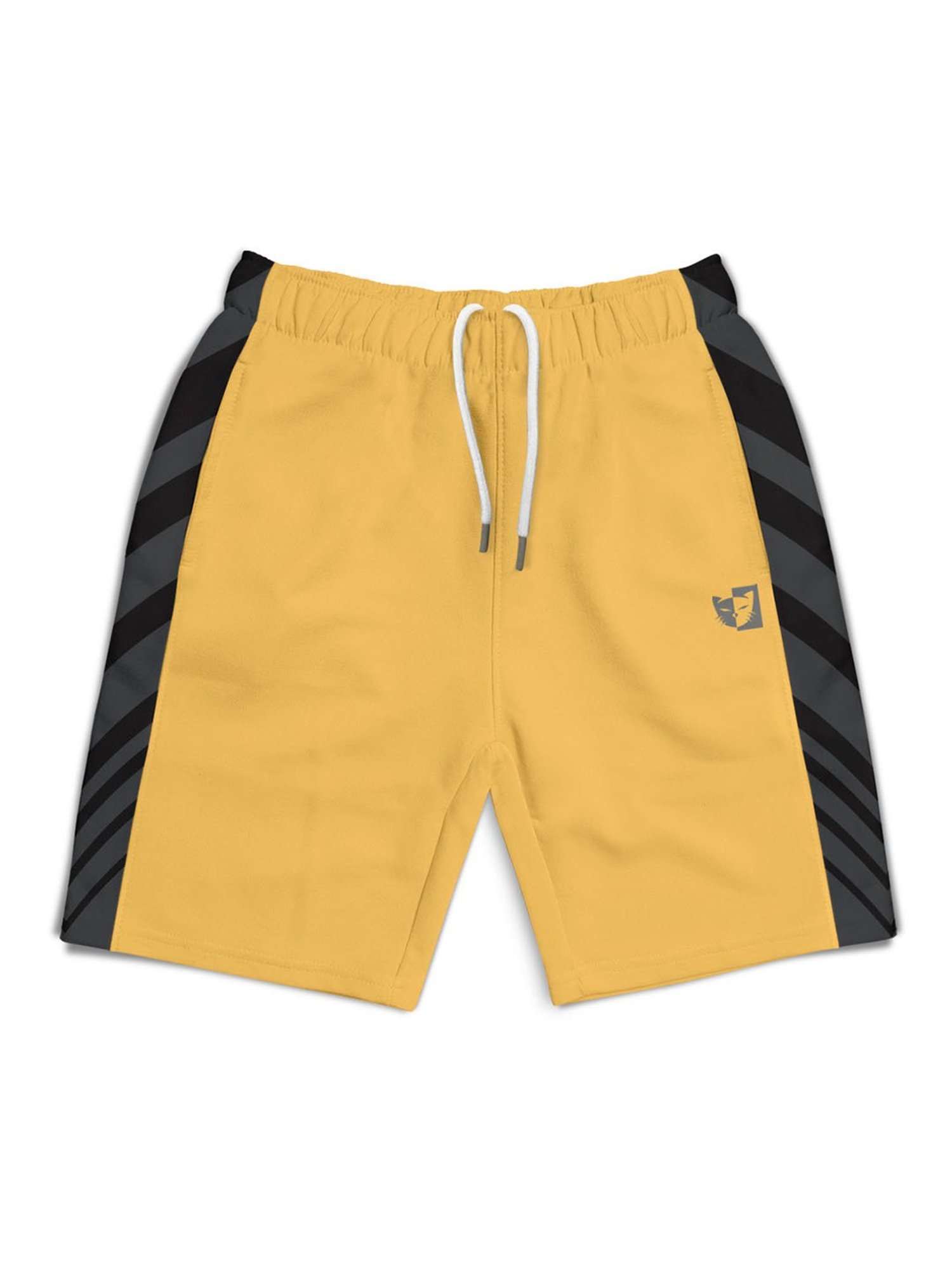 HELLCAT Boys Yellow Solid Shorts