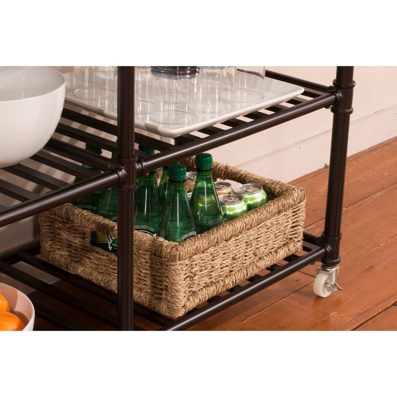 Casselberry Kitchen Cart Brown/Walnut - Hillsdale Furniture