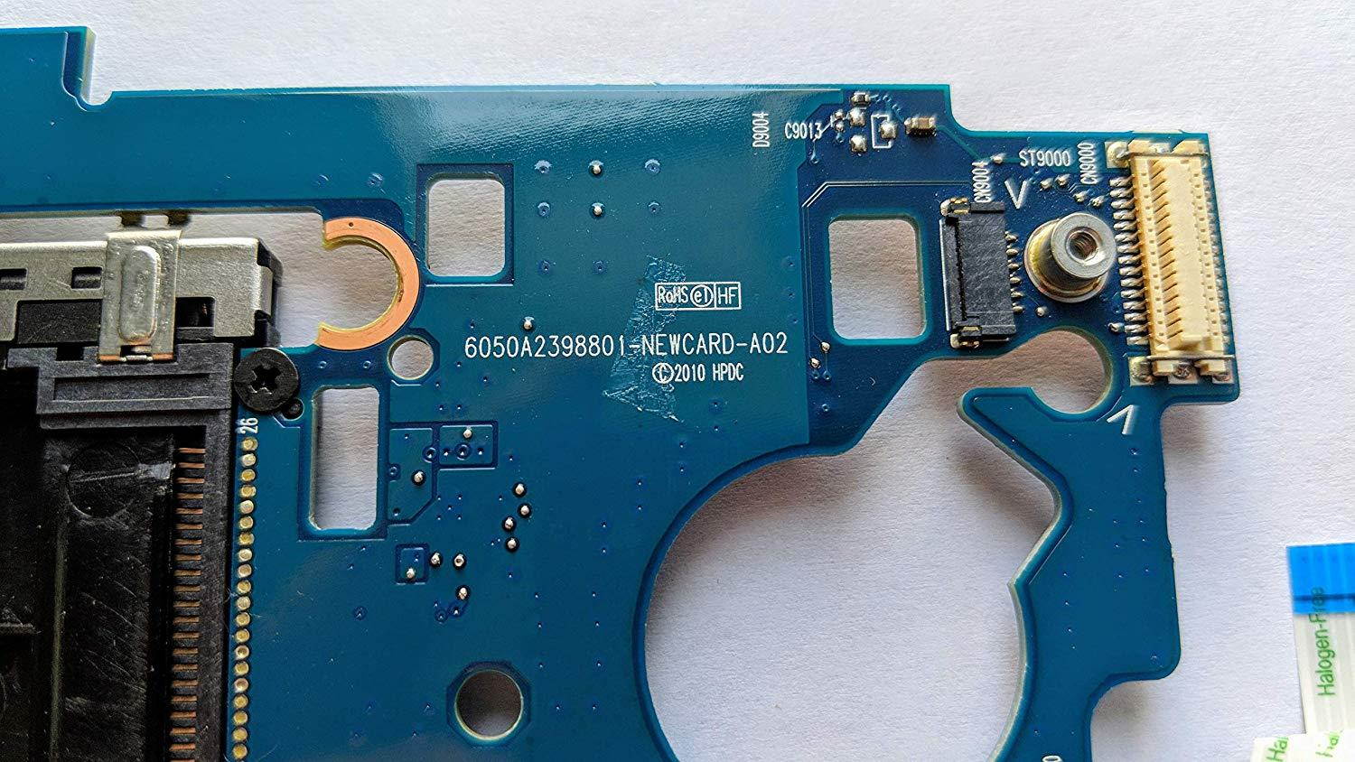 HP ProBook 6460B Express Smart Card Reader Slot Board 6050A2398801 649430-001