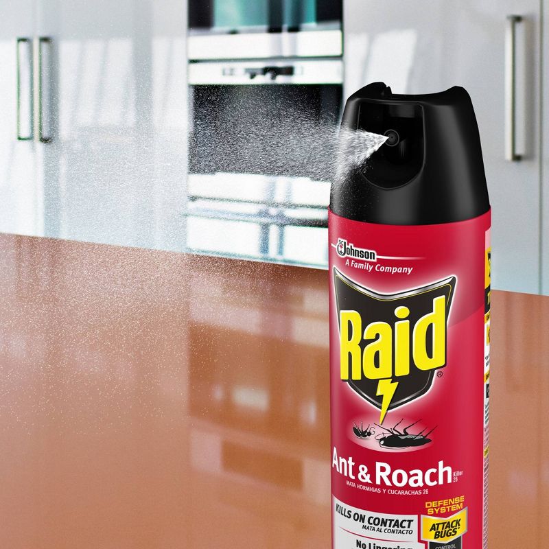 Raid Ant & Roach Killer 26 - Lemon Scent - 17.5oz