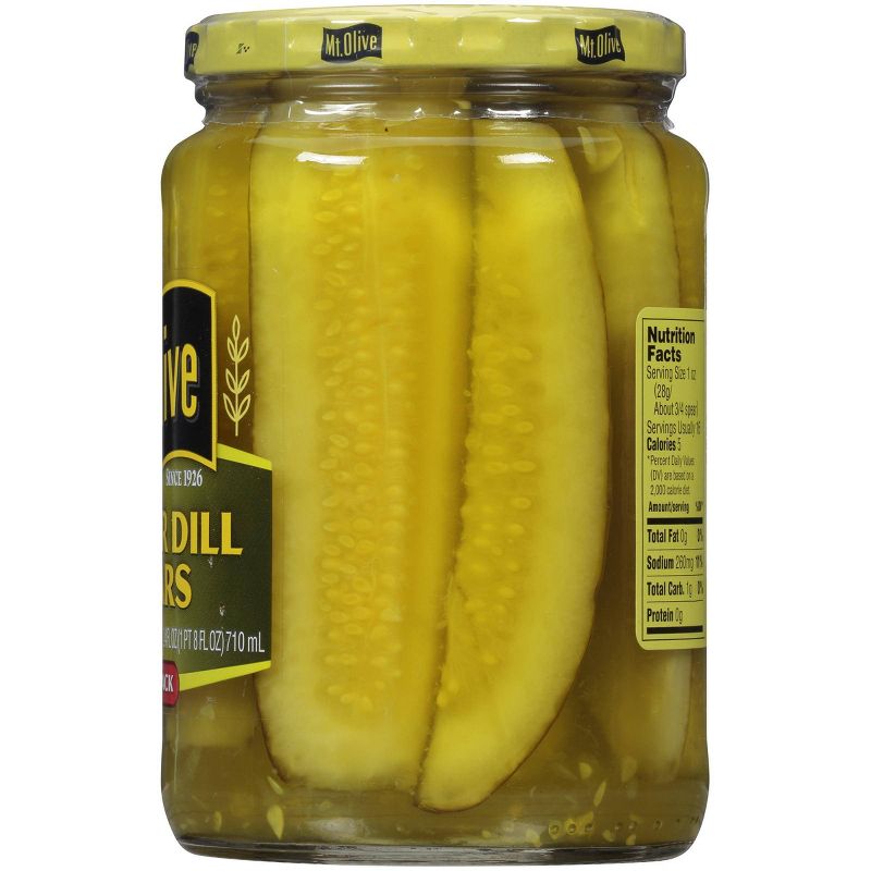 Mt. Olive Kosher Dill Pickle Spears - 24oz