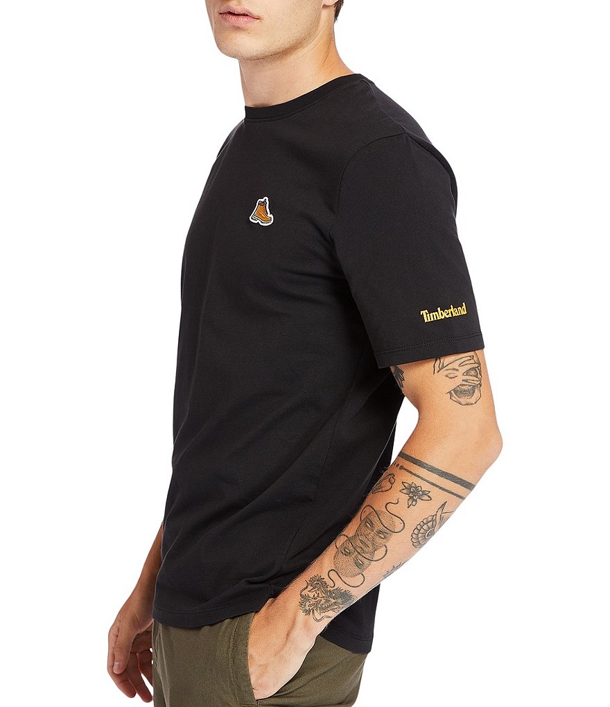 Timberland Boot Logo Short-Sleeve Organic Materials Tee