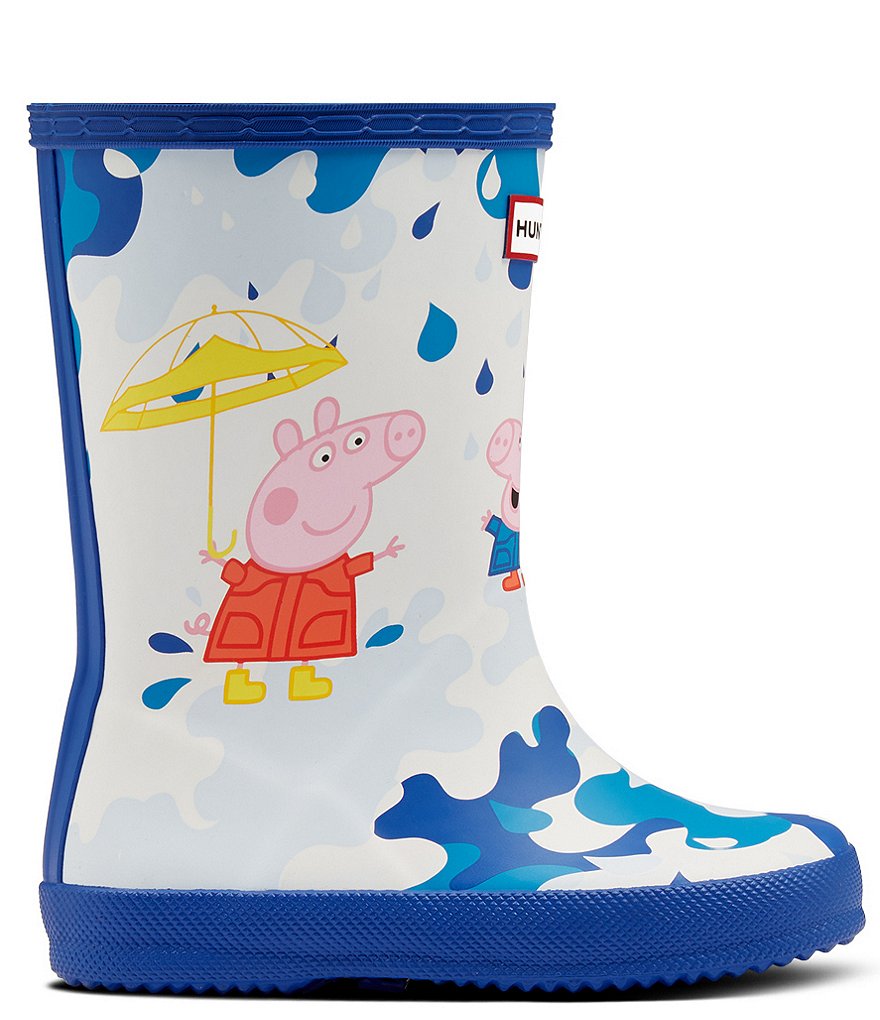 Hunter Kid's First Peppa Pig Muddy Puddle Rain Boots (Youth)