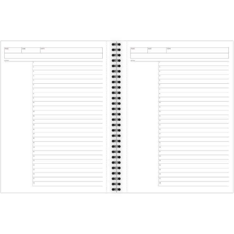 Cambridge Spiral Subject Action Planner Notebook 1ct - Color May Vary