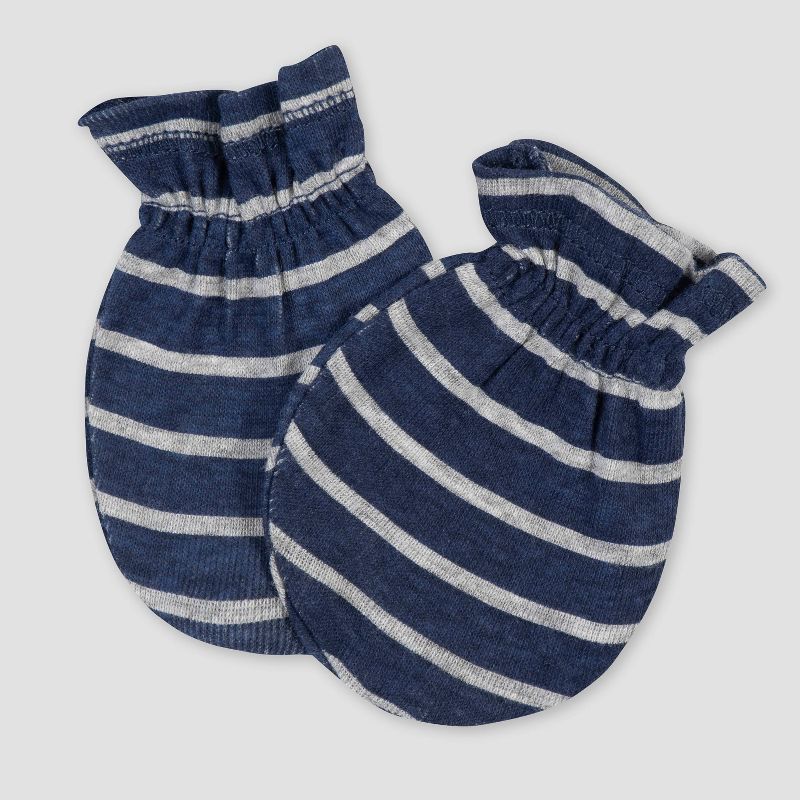 Gerber Baby Boys' 3pk Dino Mittens - Purple