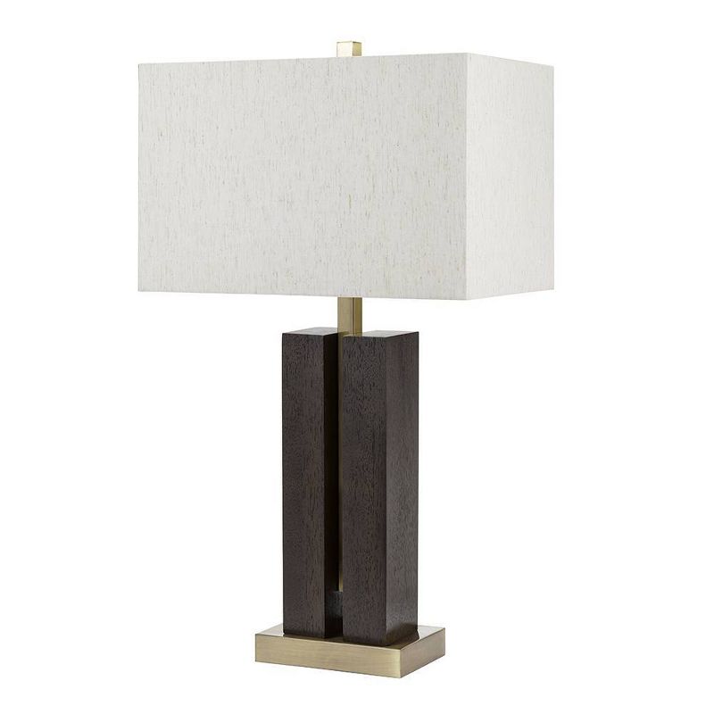 32" Cooper Table Lamp Clear  - Cresswell Lighting