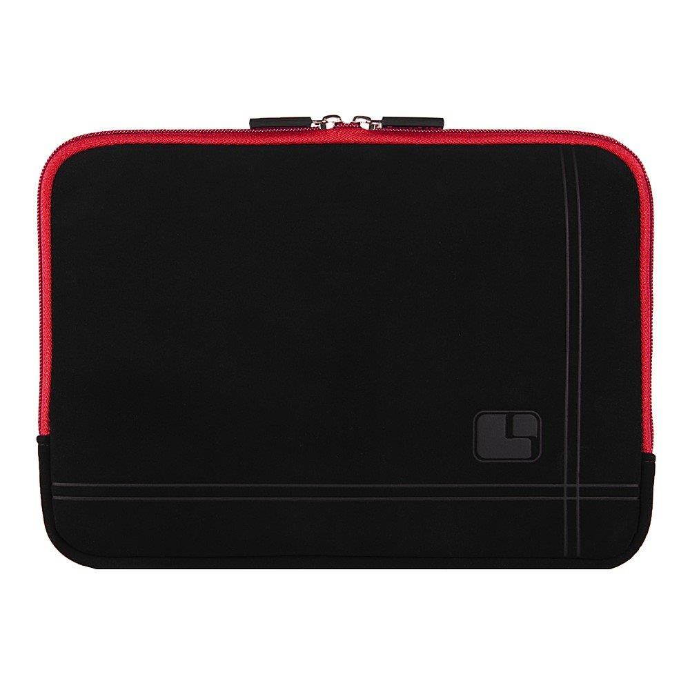 Fashion Tablet Sleeve Pouch Carrying Case Cover 7" to 8" for iPad Mini 4 / Archos Diamond Tab/Asus Zenpad 8" / Ematic 7.9 / HP Pro Slate 8 / Samsung Galaxy Tab S2 / Galaxy Tab A (Black/Red)