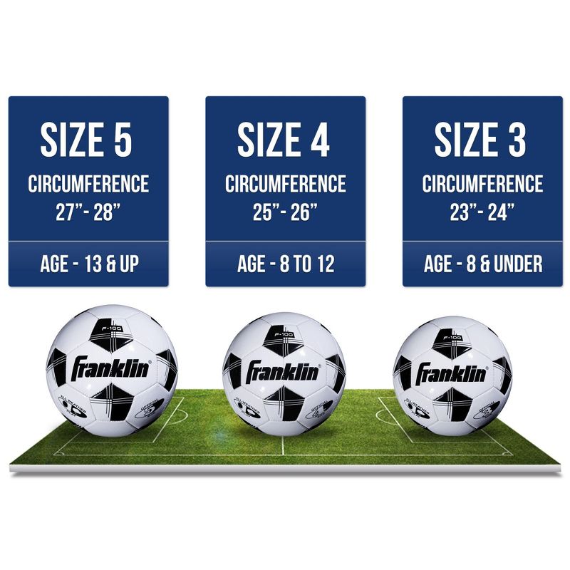 Franklin Sports Competition Size 4 Soccer Ball - Pink