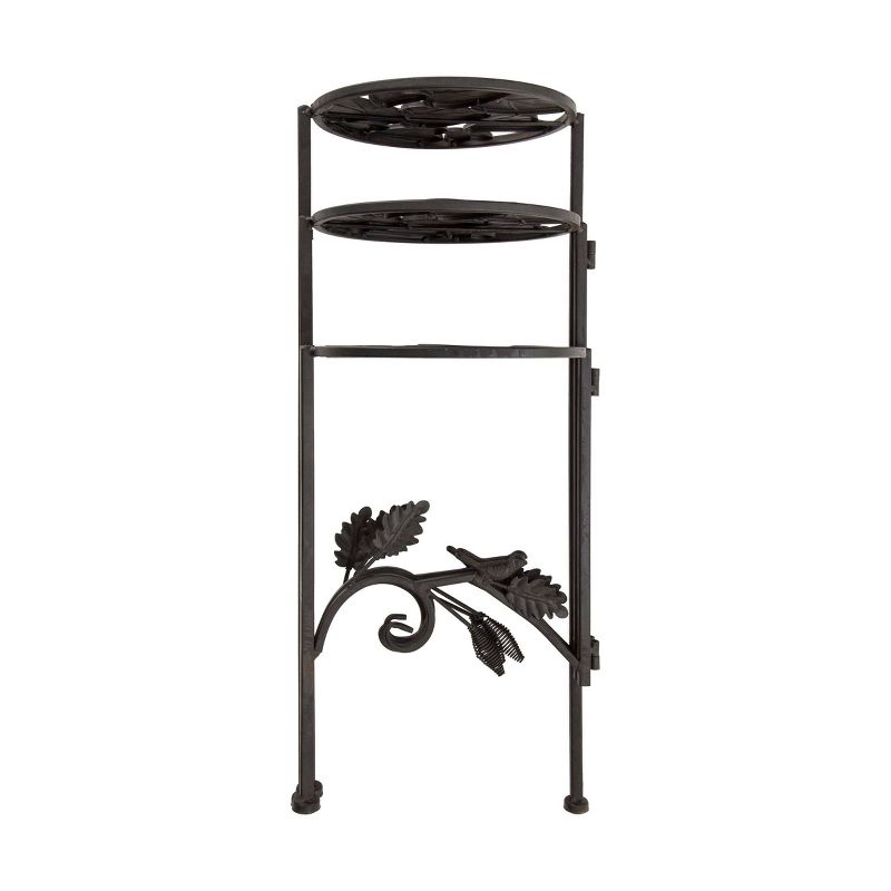 23" 3-Tier Iron Plant Stand - Alpine Corporation