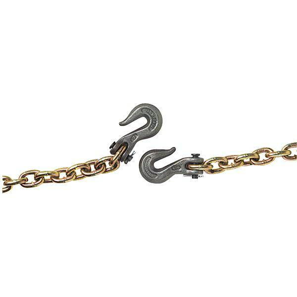 (2)-5/16" X 20 Steel Heat Treated 5/16" Grade 70 Transport Tow Chain 0513598