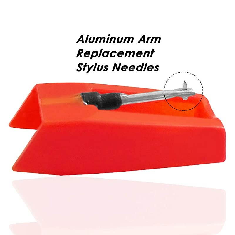 Set of 10 Vinyl Record Player Turntable Cartridge With Universal Replacement Stylus Needles  2pcs Turntable Record Player Cartridge 8pcs Needle Stylus for LP Phonograph Record Player