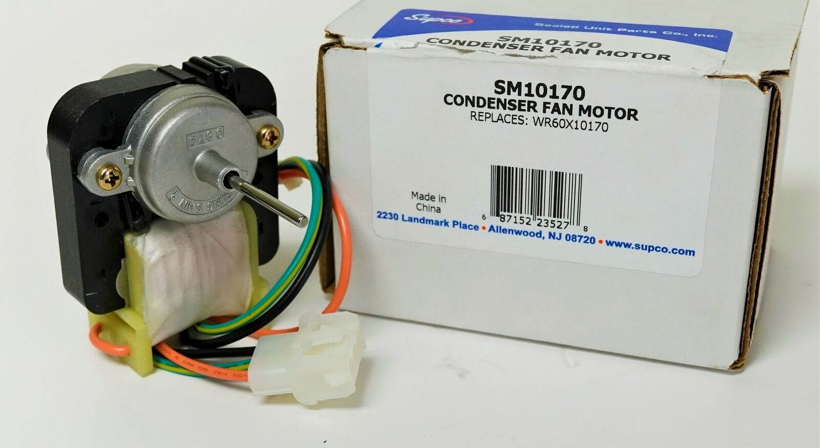 Refrigerator Condenser Fan Motor for GE WR60X10170 AP3849790 PS1017599