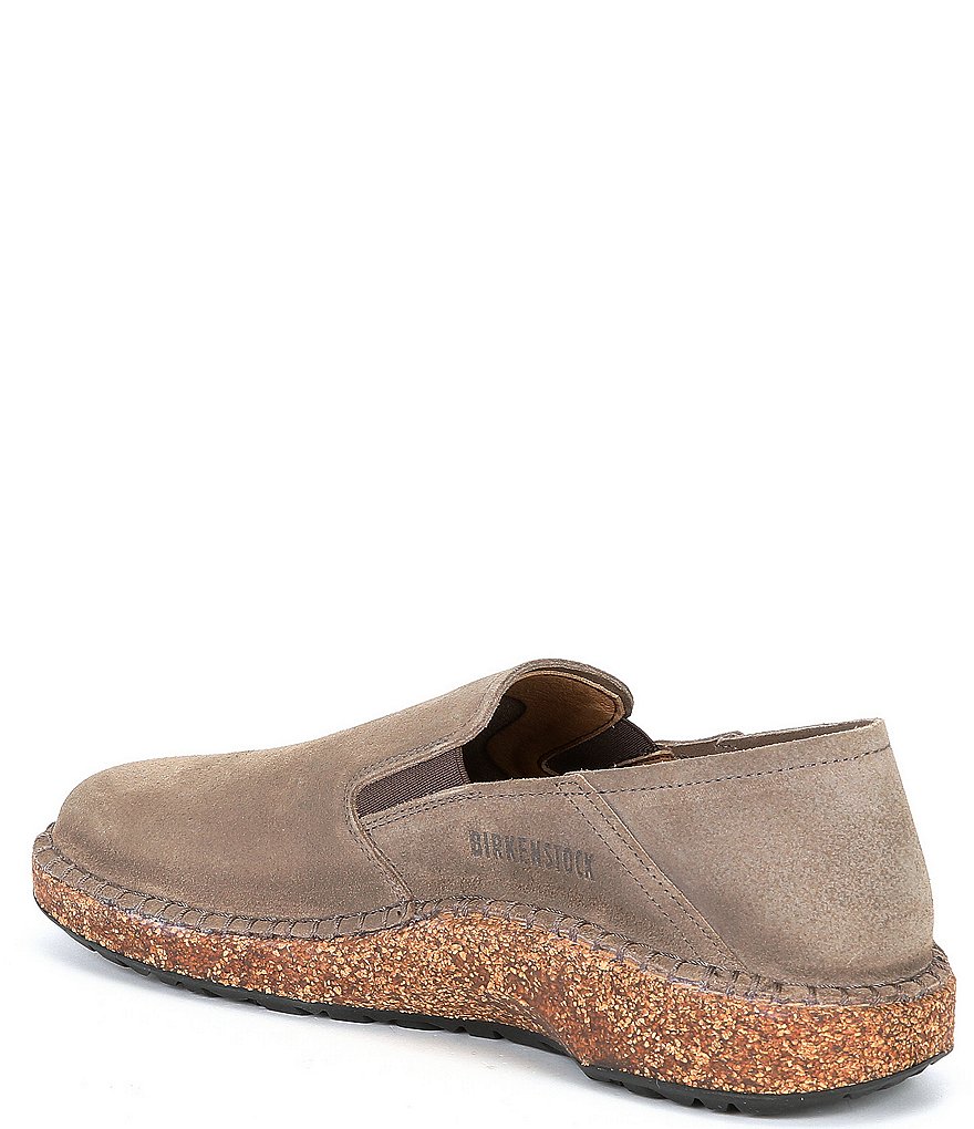 Trotters Harlow Lizard Patent Suede Leather Slip-Ons