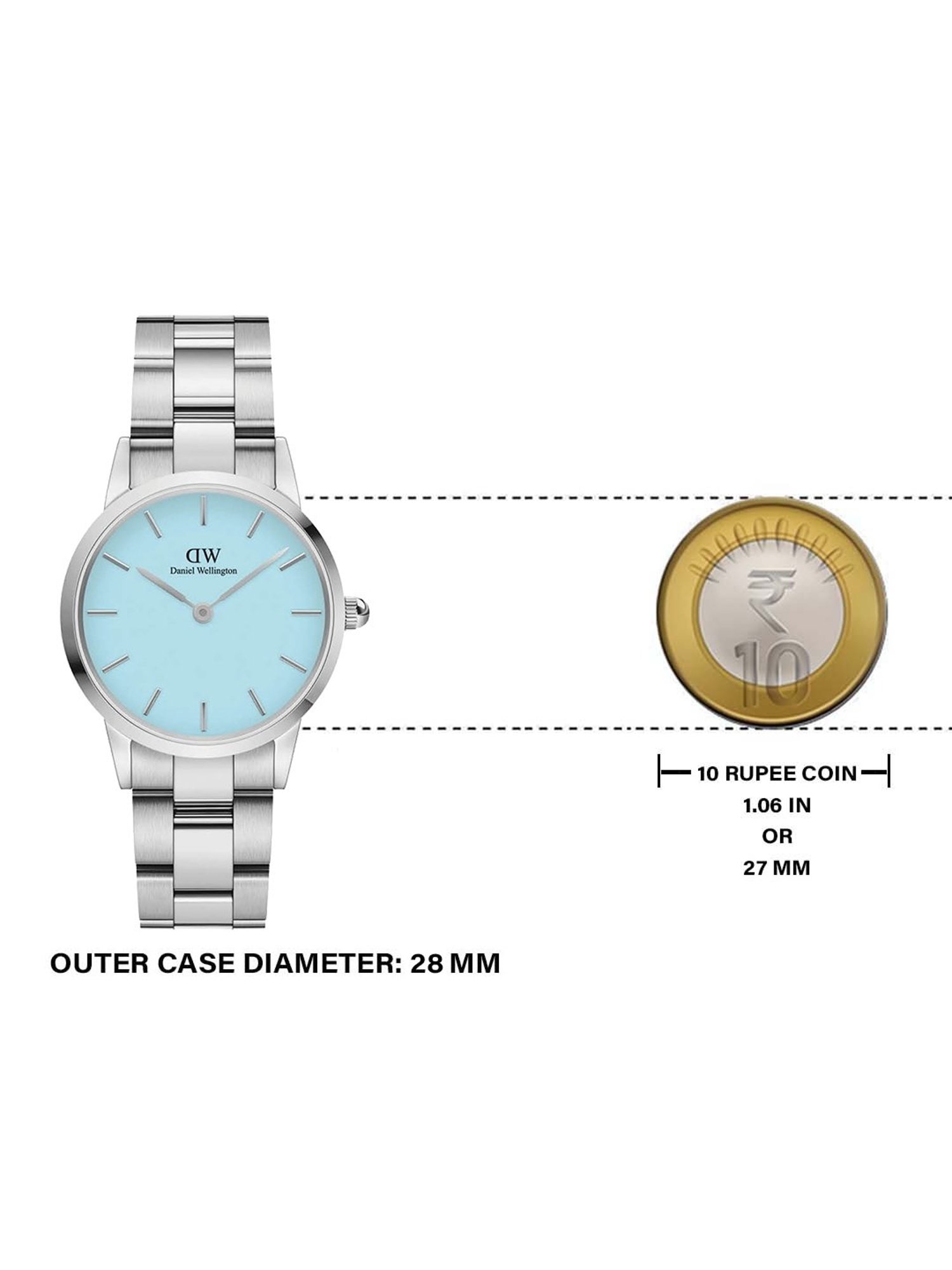 Daniel Wellington DW00100540 Iconic Link Analog Watch for Women