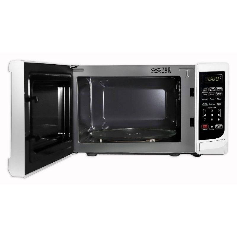 BLACK+DECKER 1.3 cu ft 1000 Watt Microwave Oven Black Stainless Steel