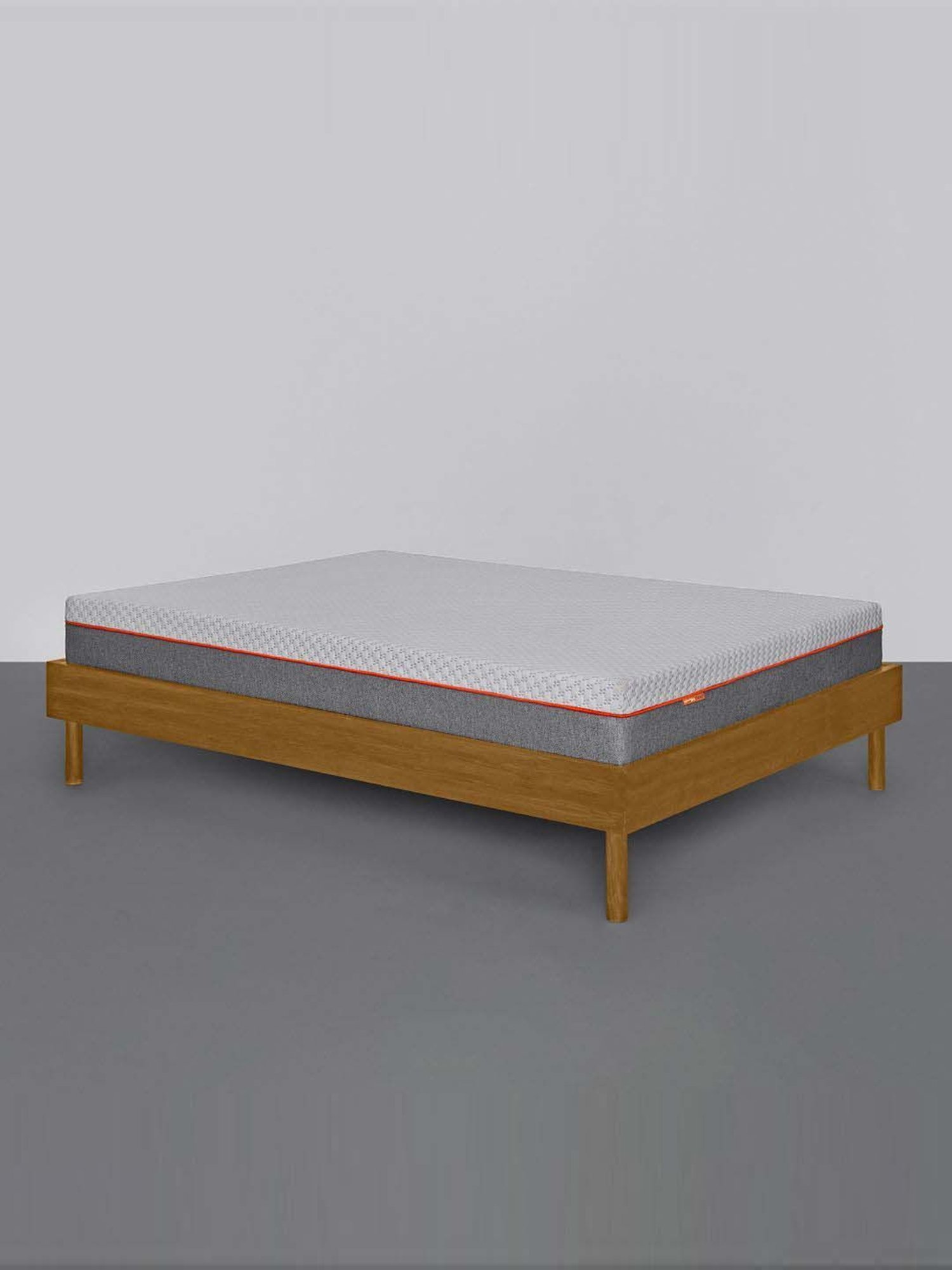 Sleepyhead Prime White & Grey Memory Foam Premium BodyIQ Orthopedic Mattress