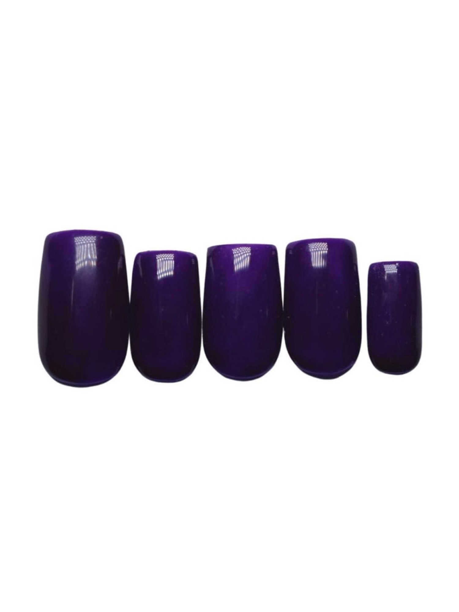 SOEZI Amethyst Reusable Press On Nails - Application Kit