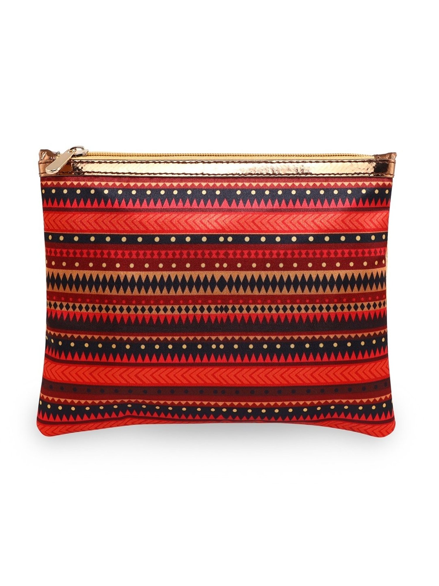 Sabhyata Tribal Multicolor Printed Small Pouch for Women
