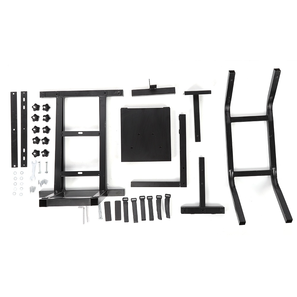 Steel Racing Game Simulator Steering Wheel Stand Accessory Black for Logitech G25 G27 G29 G920