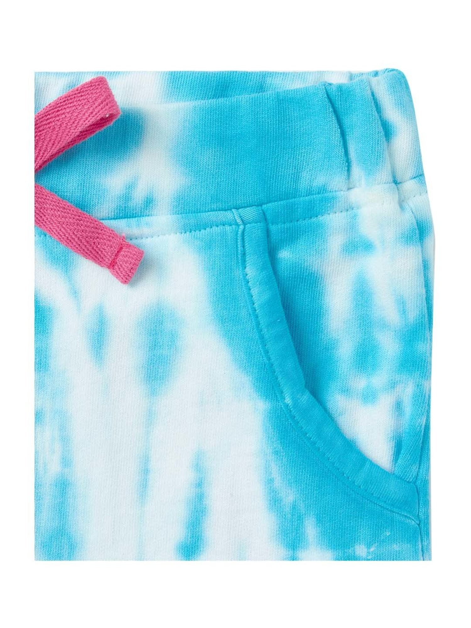 Cub McPaws Kids Multicolor Cotton Over Dyed Shorts