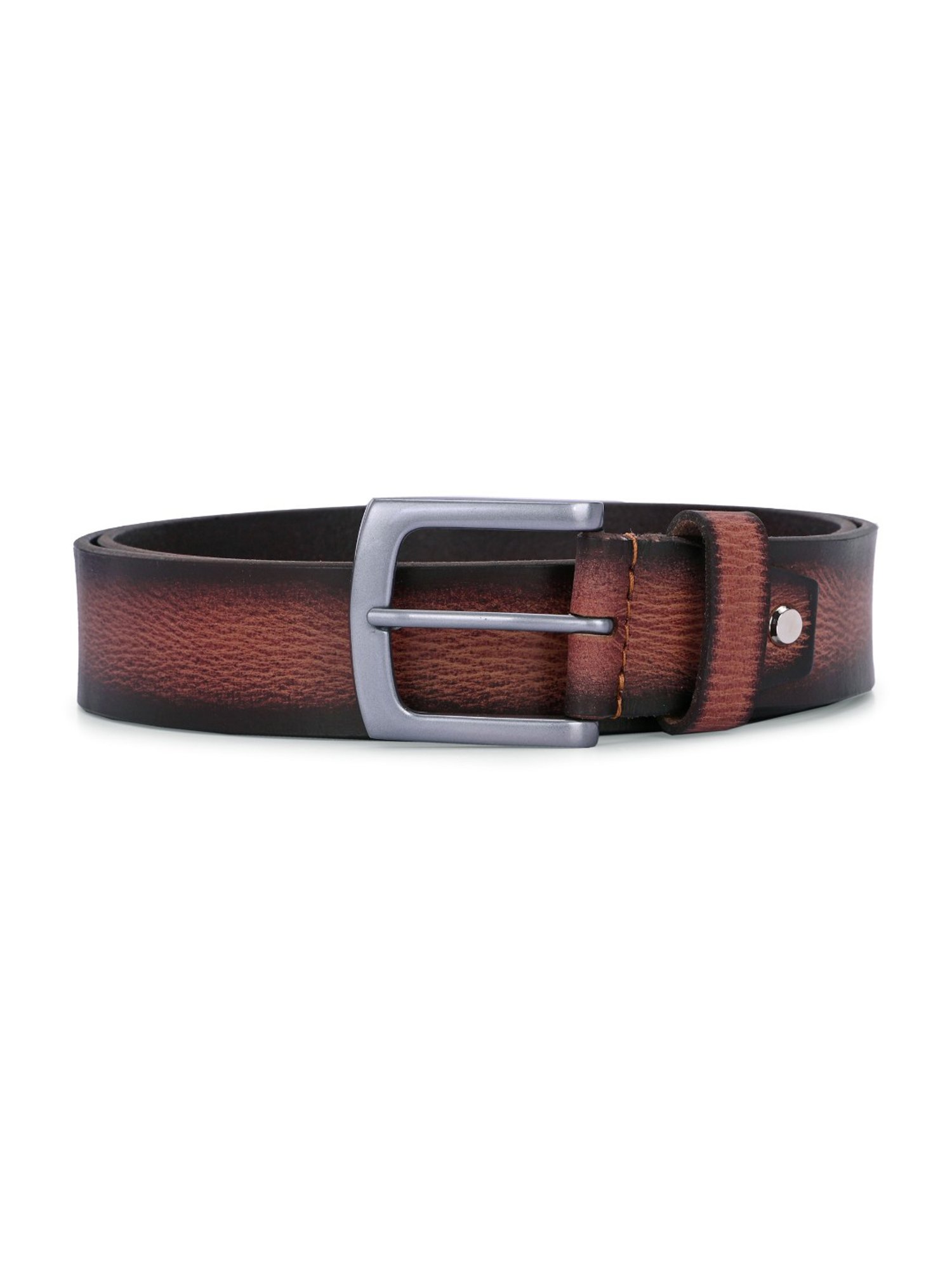 Clog London Brown Leather Casual Belt