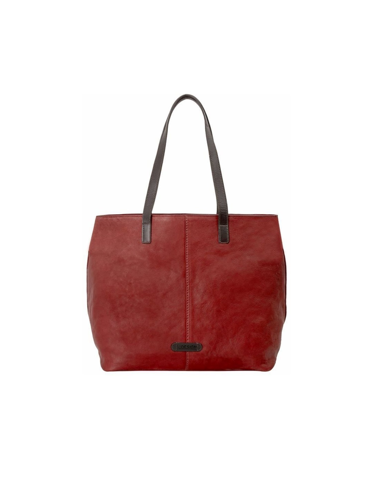 Hidesign Sonoma 01 Brick Red Solid Leather Shoulder Bag