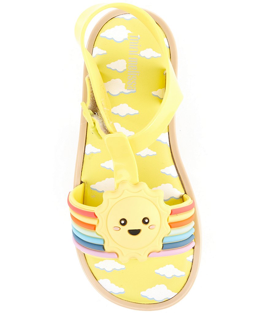Mini Melissa Girl's Mini Mar Sunny Day Jelly Sandals (Toddler)