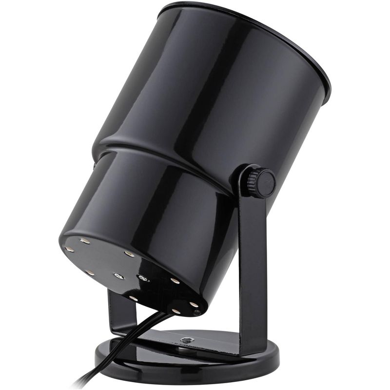 Pro Track Black Cord-n-Plug Accent Uplight with Foot Switch