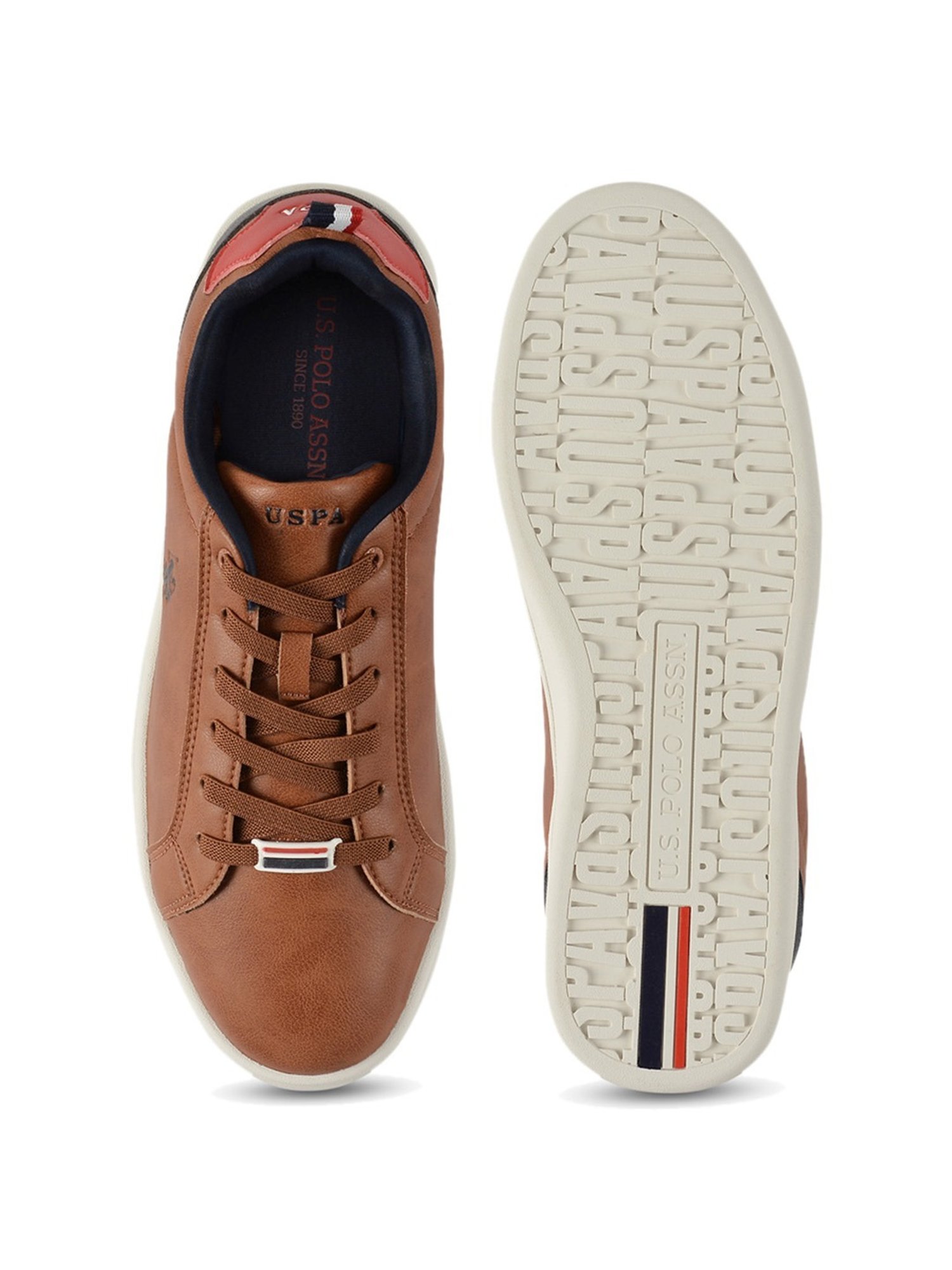 U.S. Polo Assn. Men's STEFAN Tan Casual Sneakers