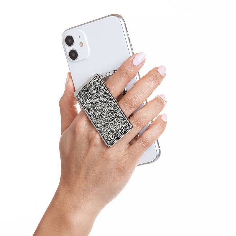 HANDLstick Phone Grip Crystal - Silver