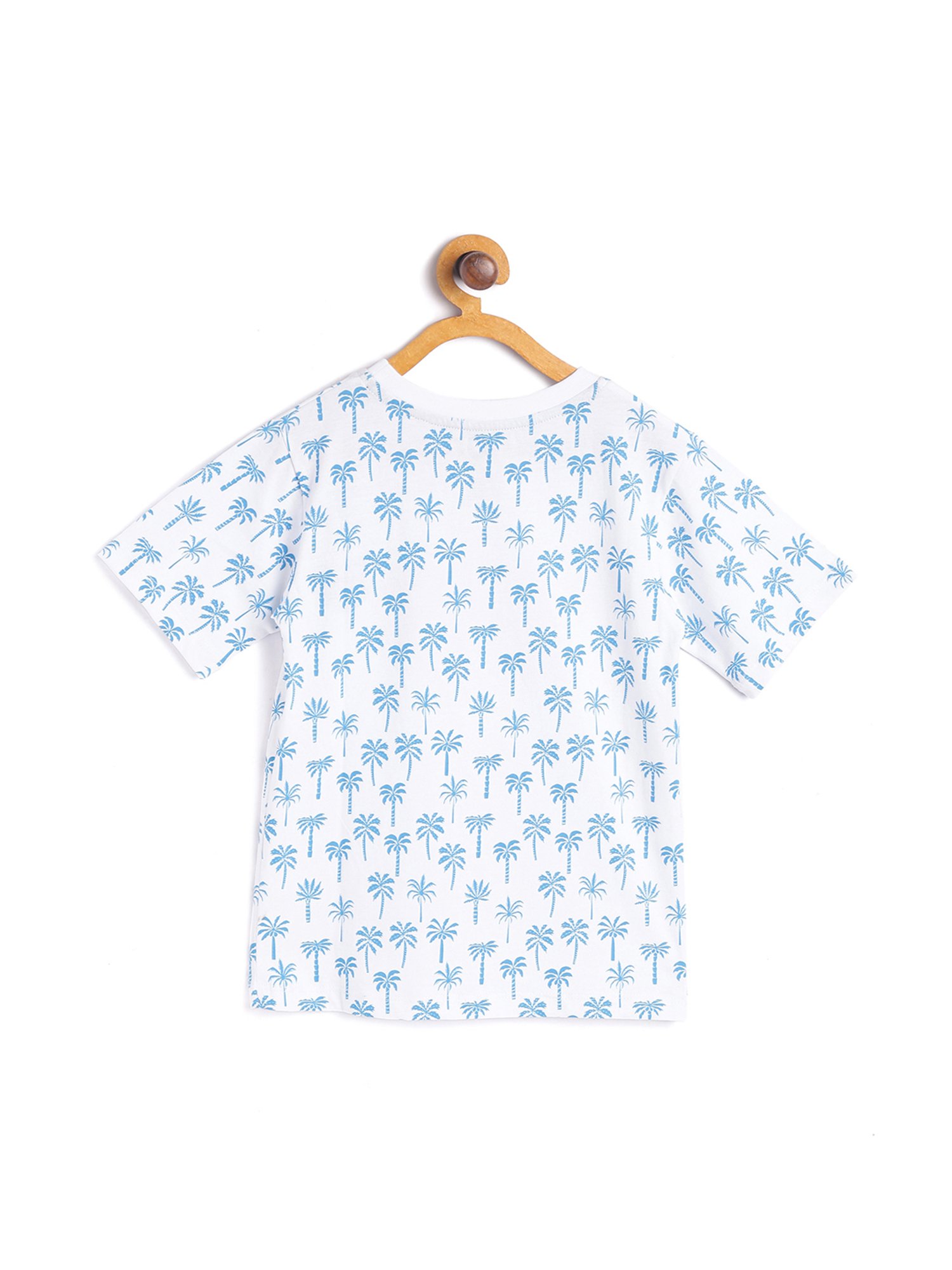 612 League Kids White Printed T-Shirt