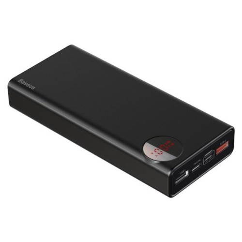 Baseus Mulight Power Bank 20000 mAh with Digital Voltage/Power Display PD3.0 QC3.0