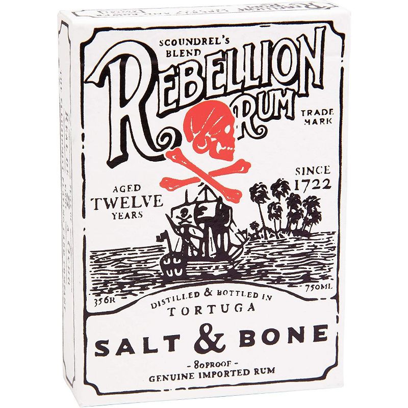 Ellusionist Salt and Bone Rebellion Rum Playing Cards Deck, Pirate Theme