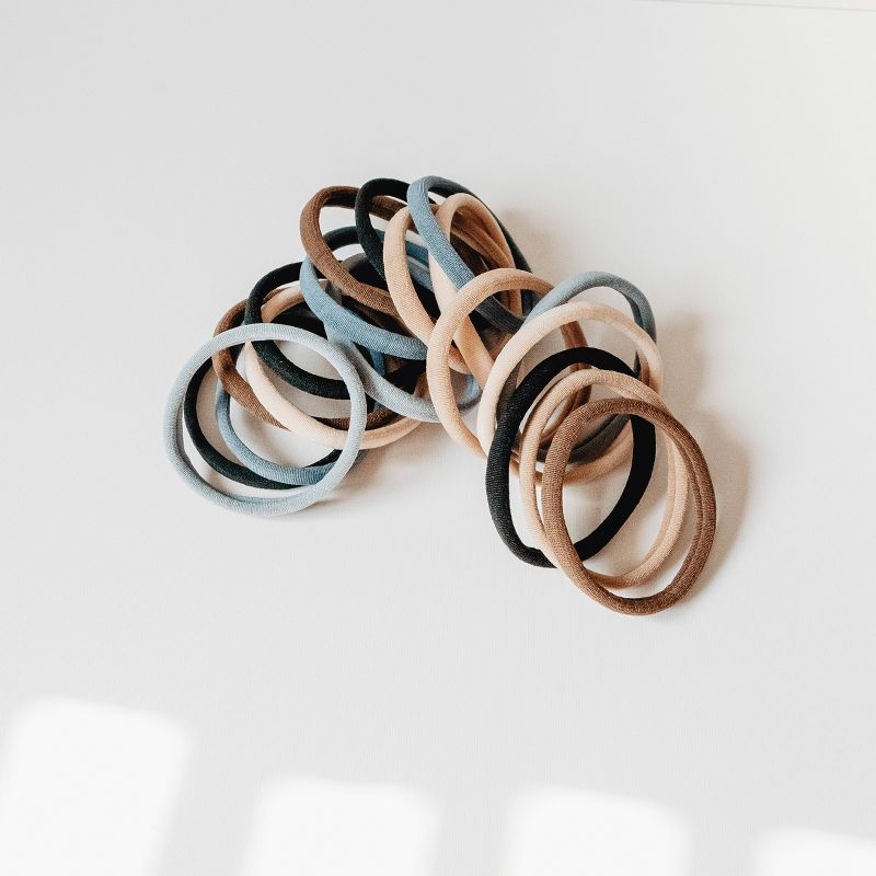 Gimme Clips Fine Hair Bands - Neutral - 20ct