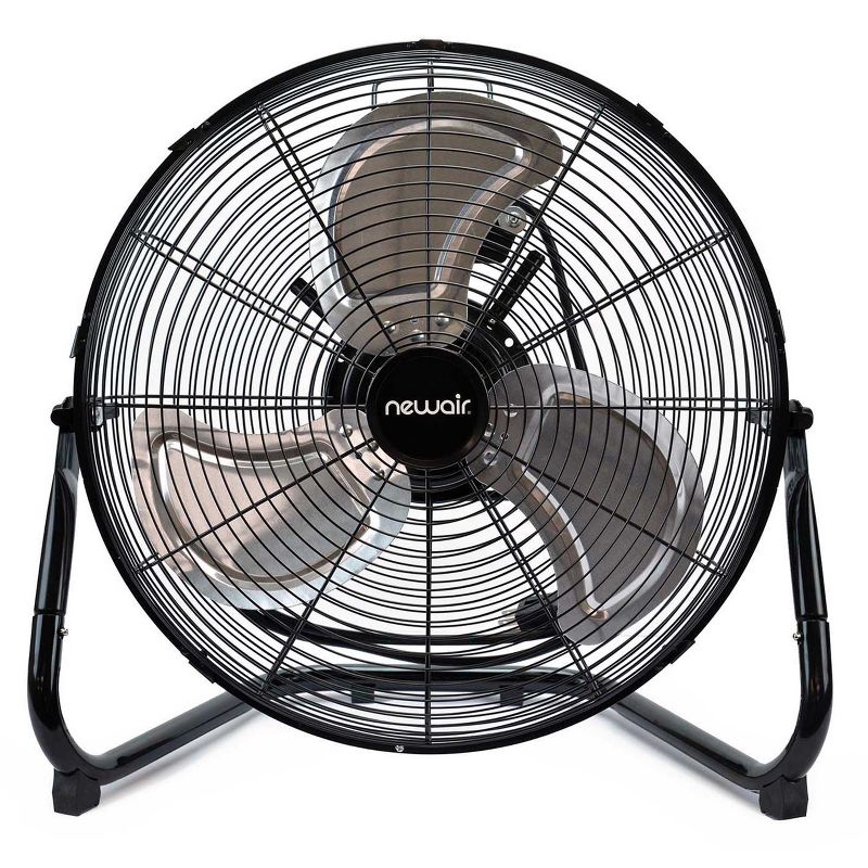 NewAir 18" High Velocity Portable Floor Fan with 3 Fan Speeds and Long-Lasting Ball Bearing Motor