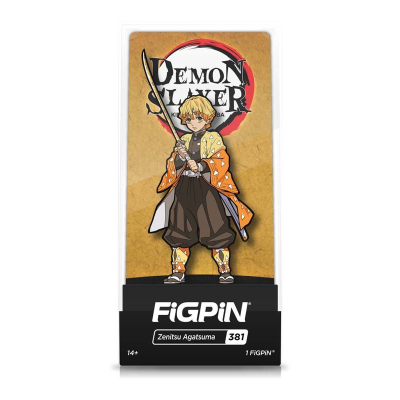 Demon Slayer 3" Collector Case FiGPiN - Zenitsu Agatsuma