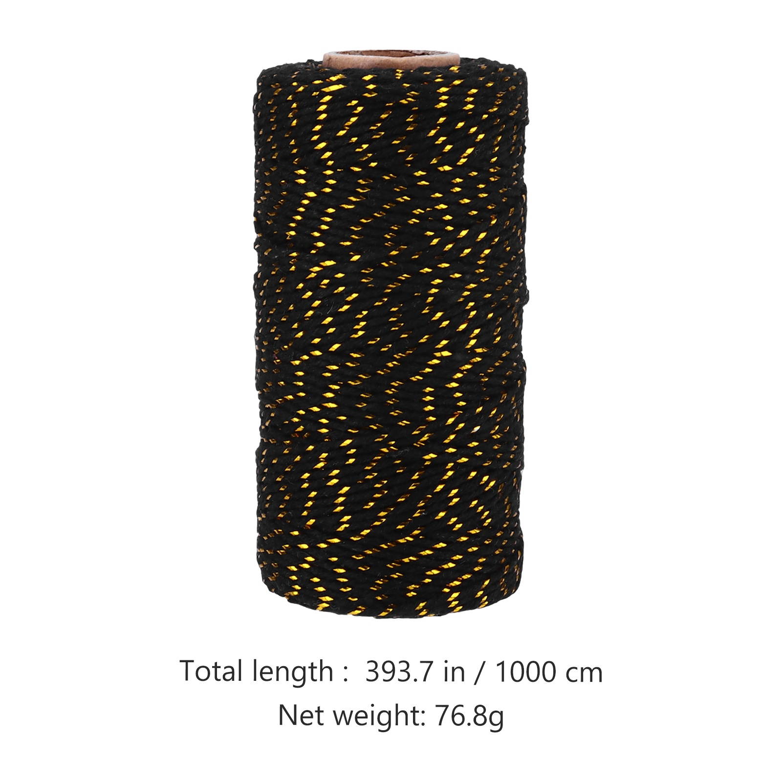 1 Roll 100m Two-color Ropes Cotton Twines Strings Cord Wrapping Gift Cotton Rope