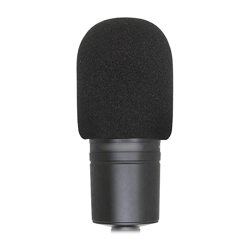 Windscreen Foam Cover Windscreen Pop Filter for Audiotechnica AT2020 Condenser Studio Microphone Black