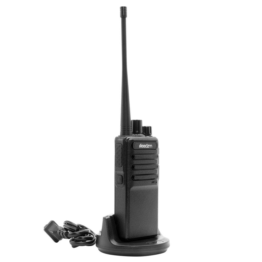 Single USB Cable Chargeable Handheld Walkie Talkie with 2800mAh Battery & Charger & Earphone