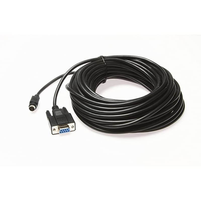 50ft VISCA PTZ Camera Control Cable for Sony EVIBRCSRG Series RS232 8 Pin Mini DIN to DB9F Serial
