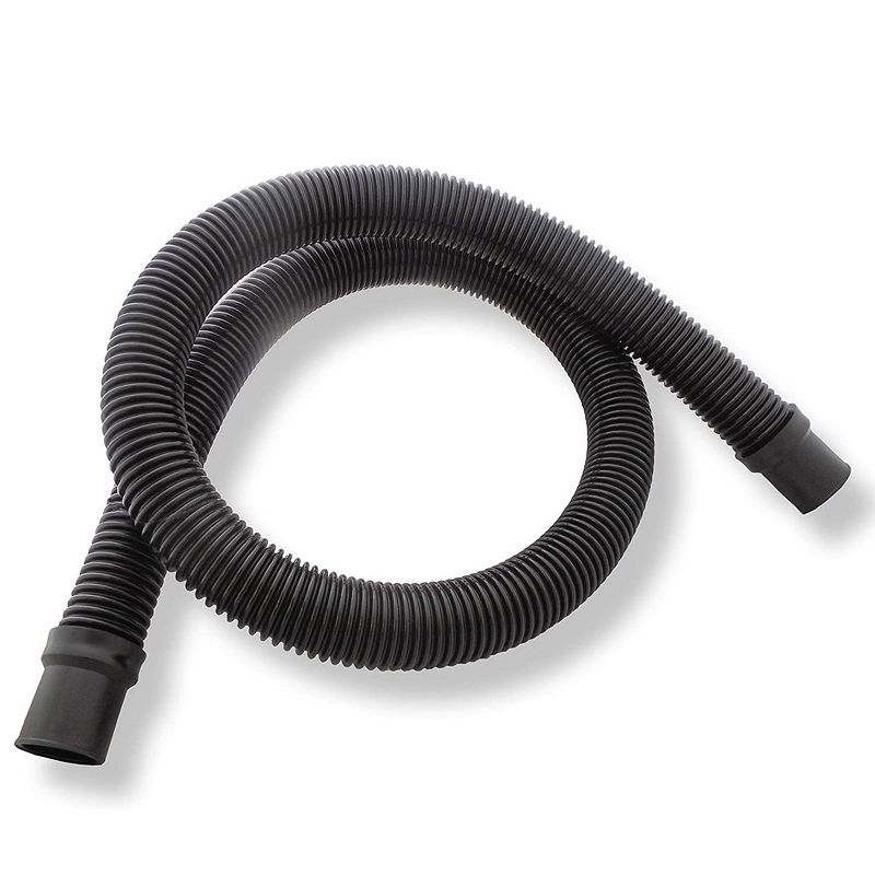 JED Pool Tools 60-345-06 1.5 Inch 12 Foot Abrasion Resistant UV Protected Above Ground Swimming Pool Filter Connection Hose for Filtration System